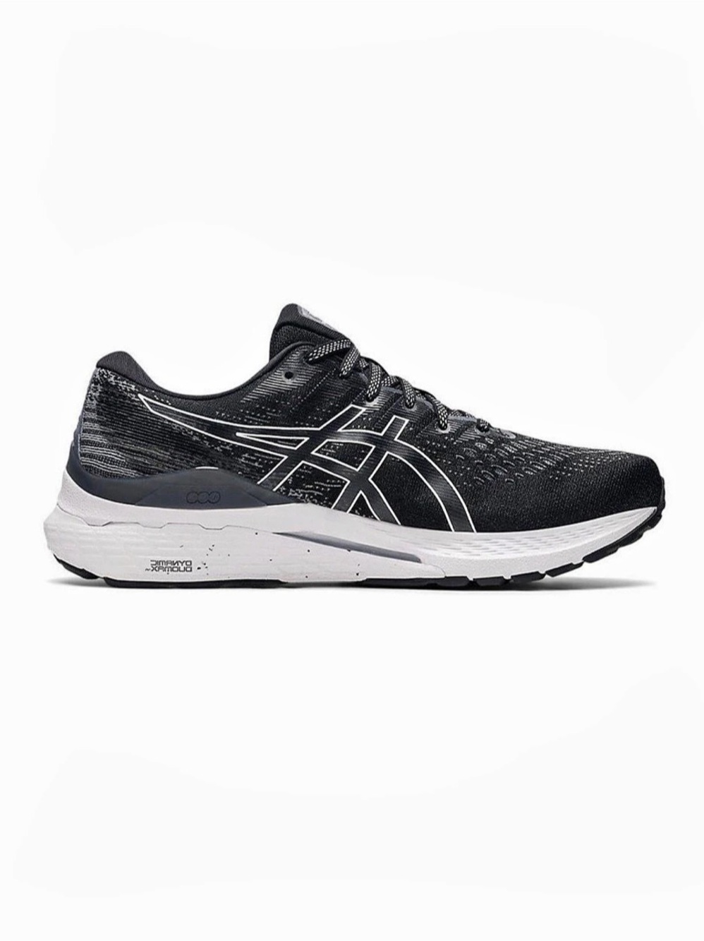 ASICS GEL-Kayano 28 Black & White Athletic Shoes Men's 13 us 48 eur 12 uk New
